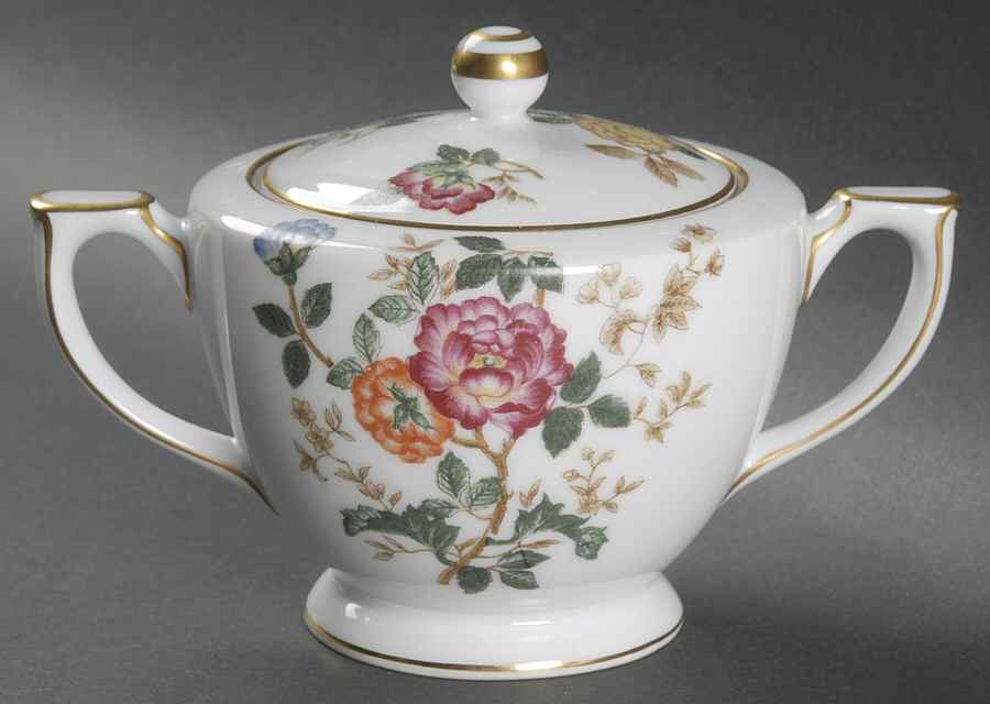 Mandalay Sugar Bowl & Lid by Mikado-1