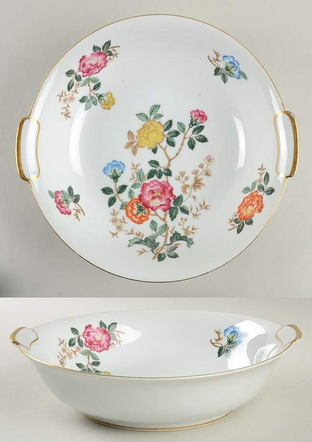 Mandalay 10" Round Vegetable Bowl by Mikado-1