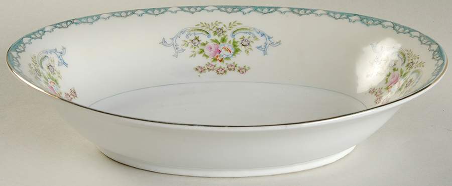 MIO1 10" Oval Vegetable Bowl by Mikado-1