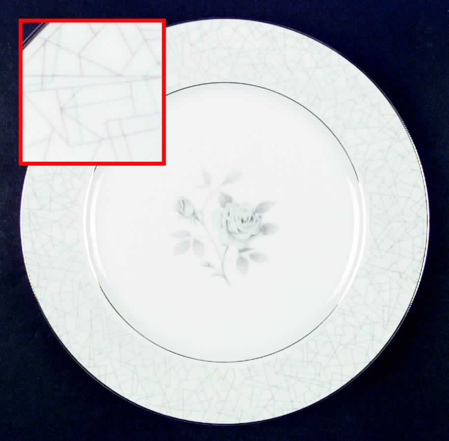 Mosaic Dinner Plate by Mikado-1