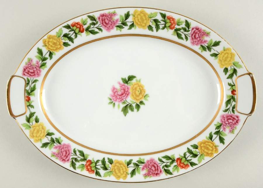 Patio 12" Oval Serving Platter by Mikado-1
