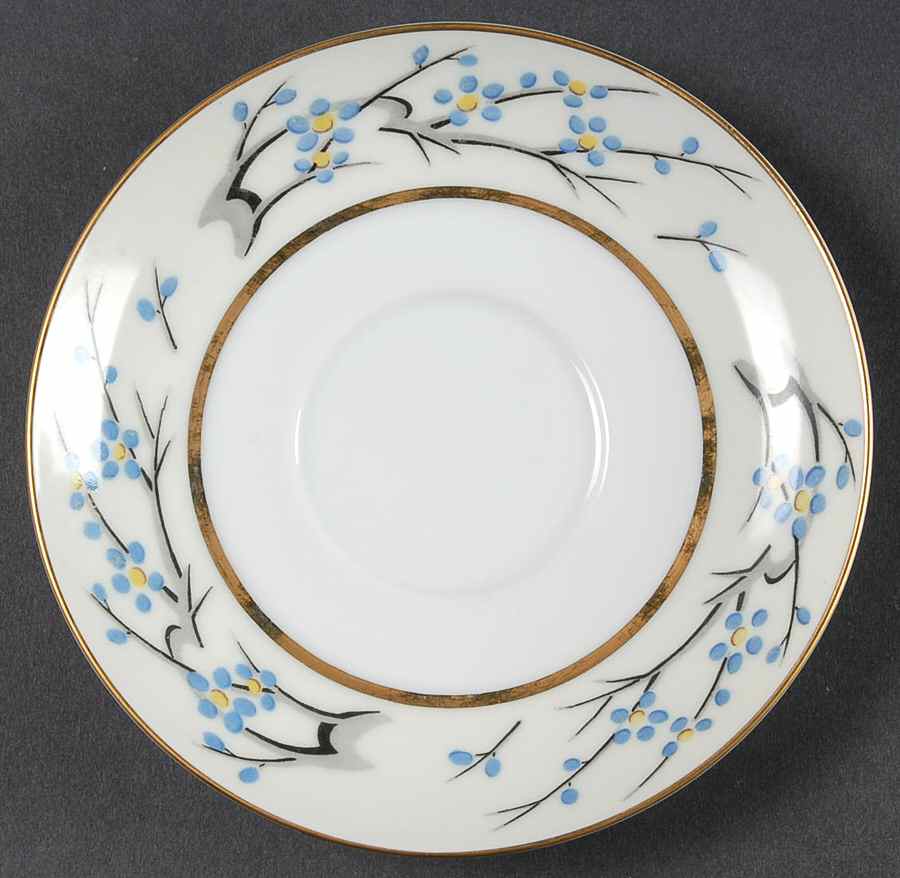 Plum Blossom Saucer by Mikado-1