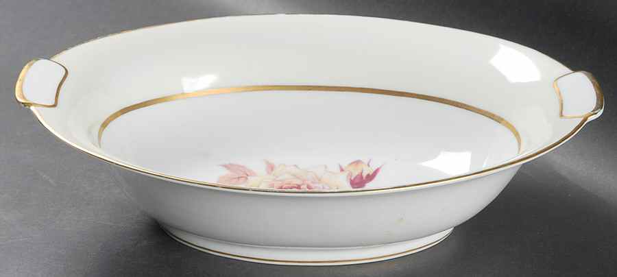 Prima Donna 10" Oval Vegetable Bowl by Mikado-1