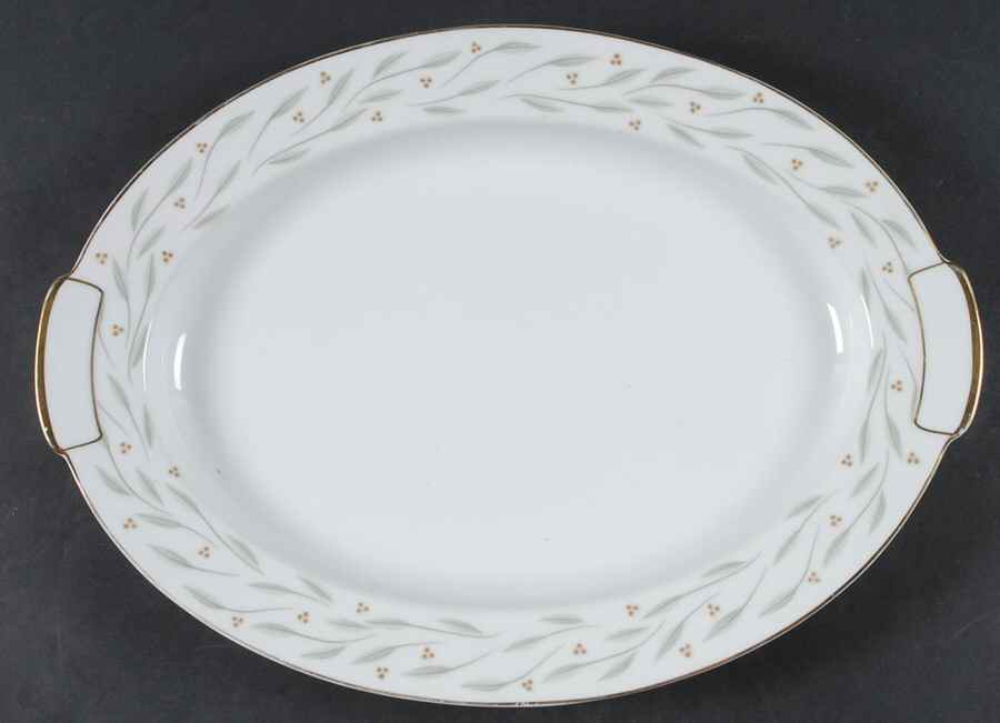 Prestige 16" Oval Serving Platter by Mikado-1