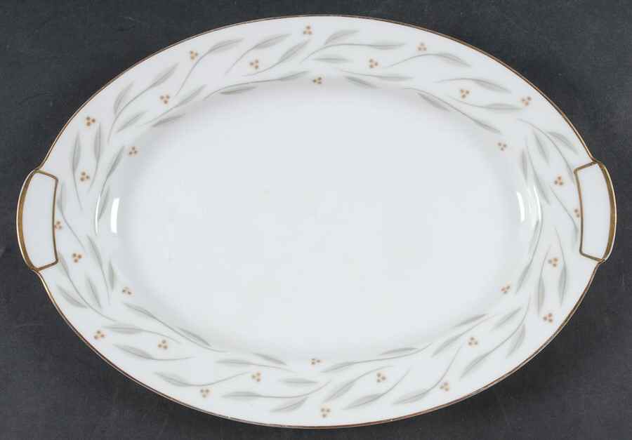 Prestige 12" Oval Serving Platter by Mikado-1