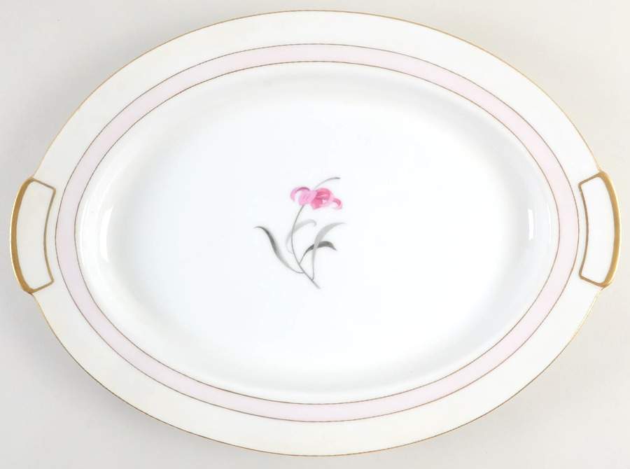 Sabrina 16" Oval Serving Platter by Mikado-1