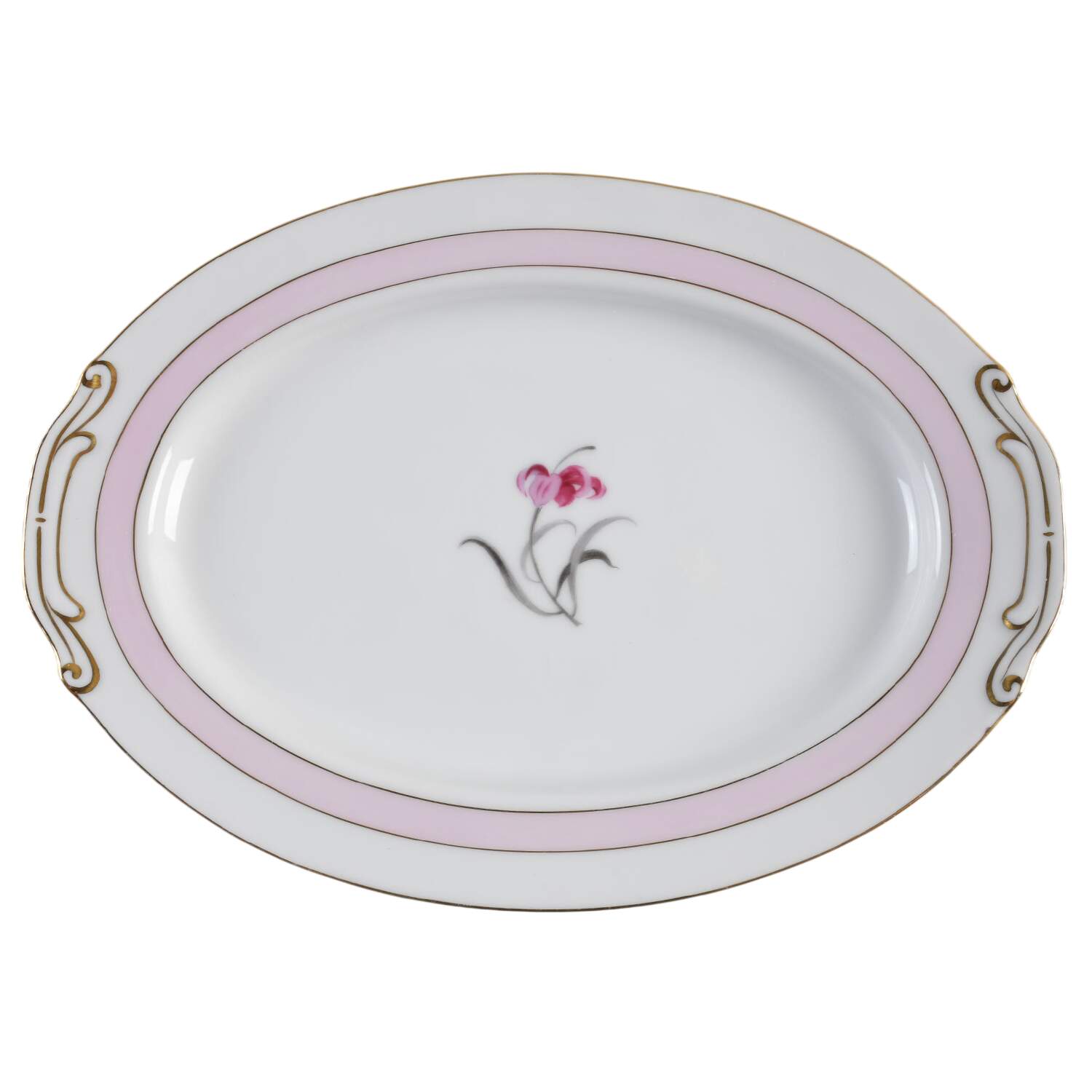 Sabrina 12" Oval Serving Platter by Mikado-1