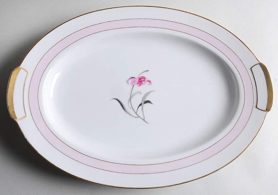 Sabrina 14" Oval Serving Platter by Mikado-1