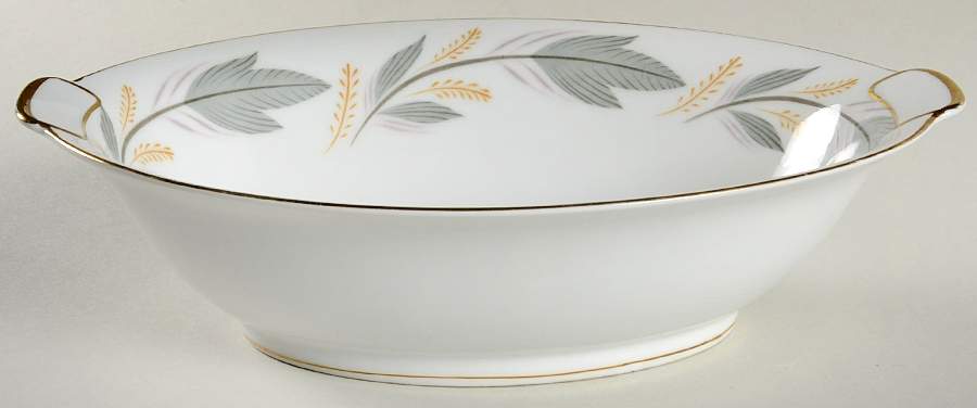 September 10" Oval Vegetable Bowl by Mikado-1