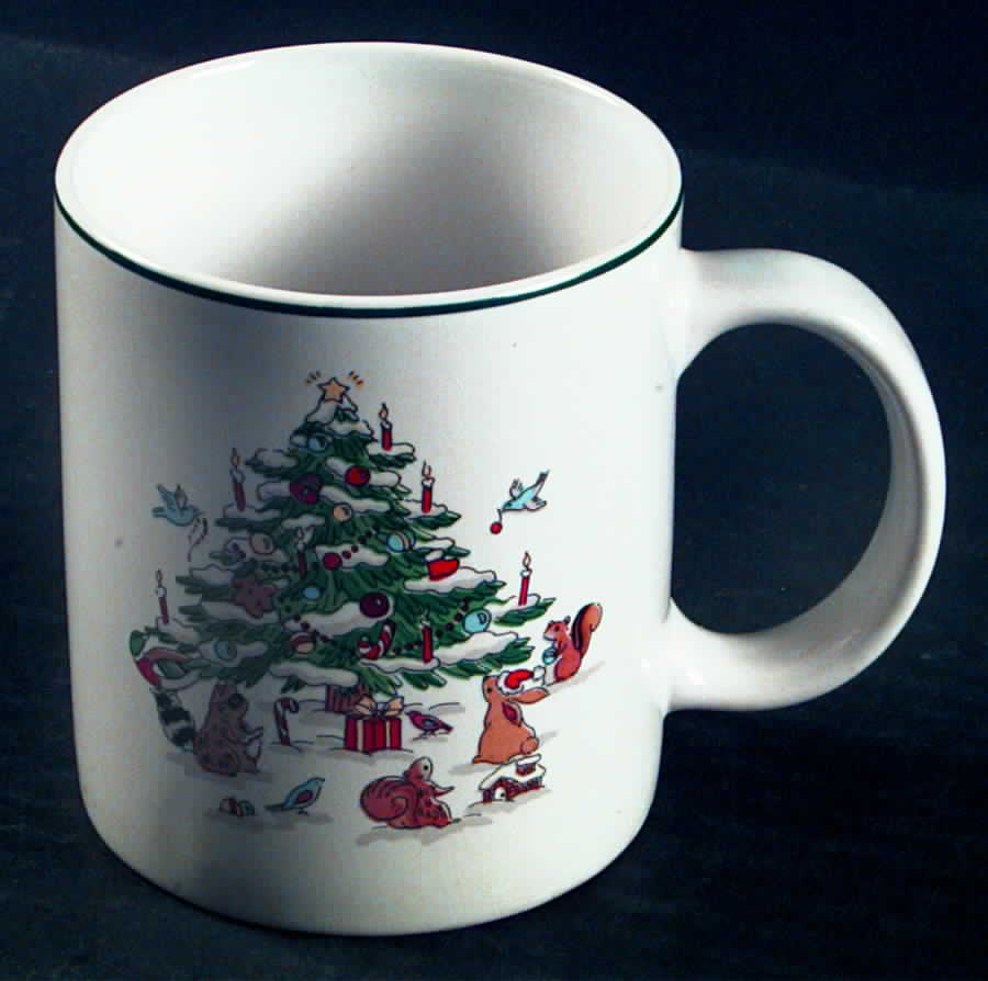 Woodland Christmas (Not Embossed) Mug by Ming Pao-1