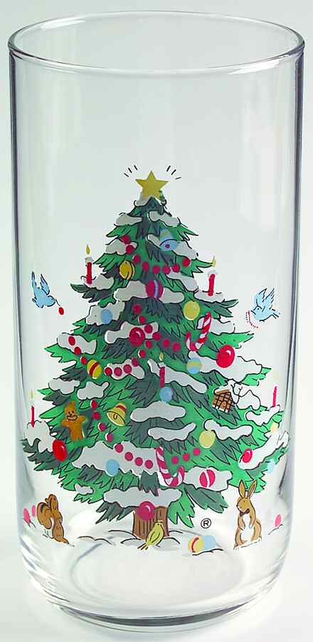Woodland Christmas (Not Embossed) 14 Oz Glassware Tumbler by Ming Pao-1