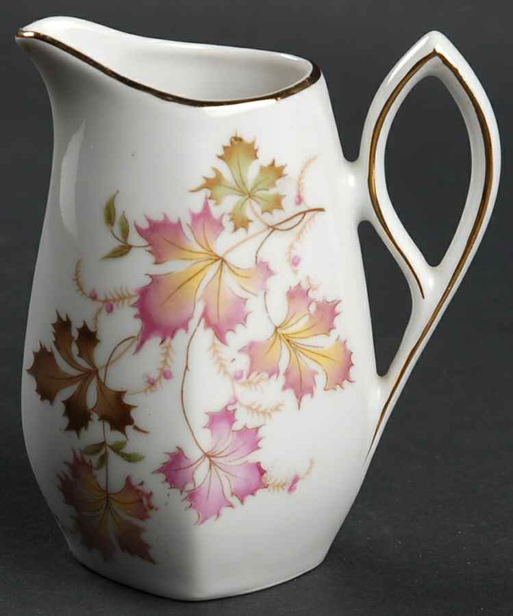 Autumn Leaves Mini Creamer by Mitterteich-1