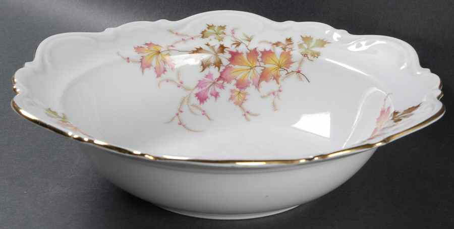 Autumn Leaves 9" Round Vegetable Bowl by Mitterteich-1