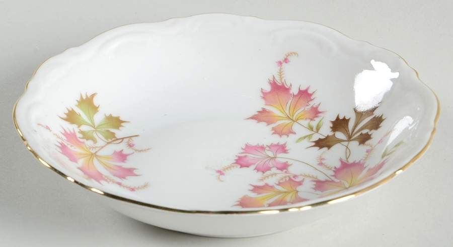Autumn Leaves Fruit/Dessert (Sauce) Bowl by Mitterteich-1