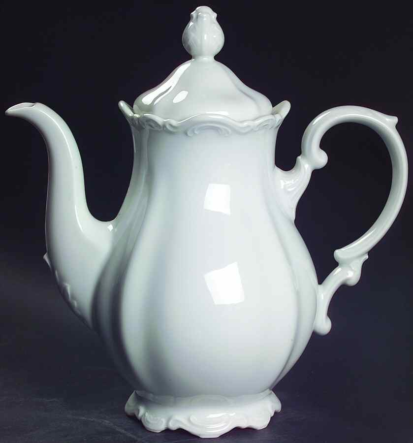 Baroque Coffee Pot & Lid by Mitterteich-1