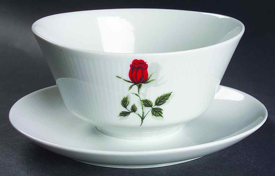 Carmen Gravy Boat with Attached Underplate by Mitterteich-1