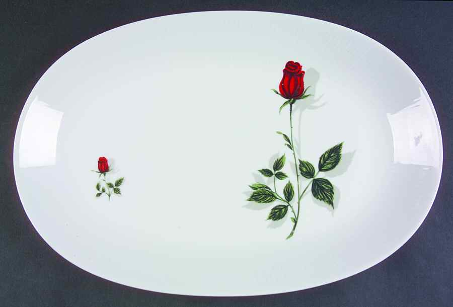 Carmen 14" Oval Serving Platter by Mitterteich-1