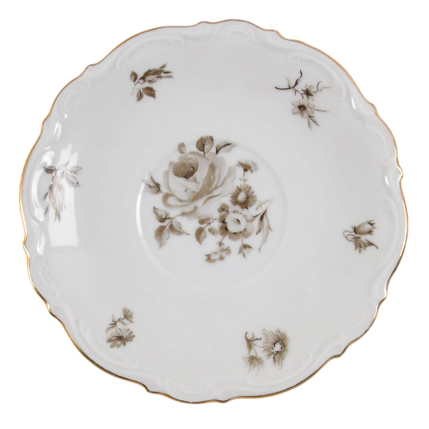 Charming Barbara Saucer for Footed Cup by Mitterteich-1