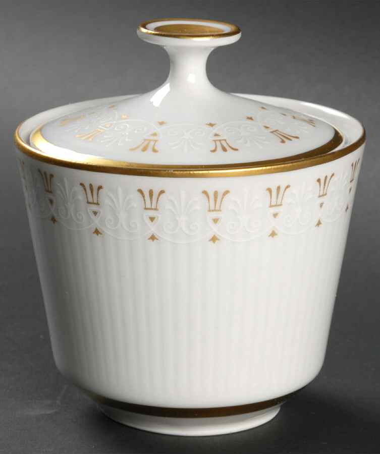 Crown Royale Sugar Bowl & Lid by Mitterteich-1