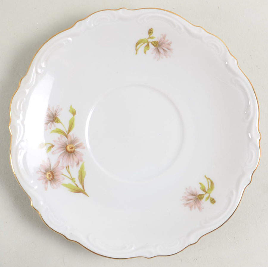 Daisy Bell Saucer for Footed Cup by Mitterteich-1