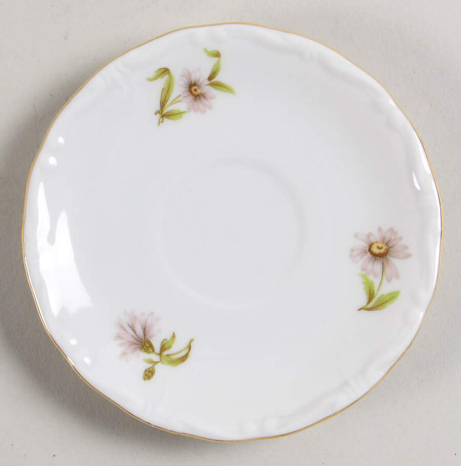 Daisy Bell Saucer for Demitasse Cup by Mitterteich-1