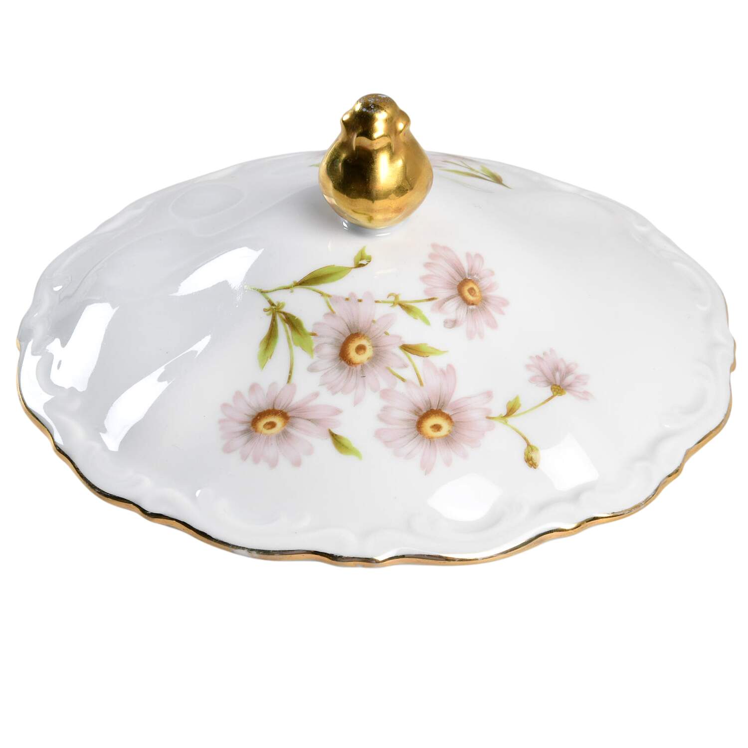 Daisy Bell Lid for Round Vegetable by Mitterteich-1