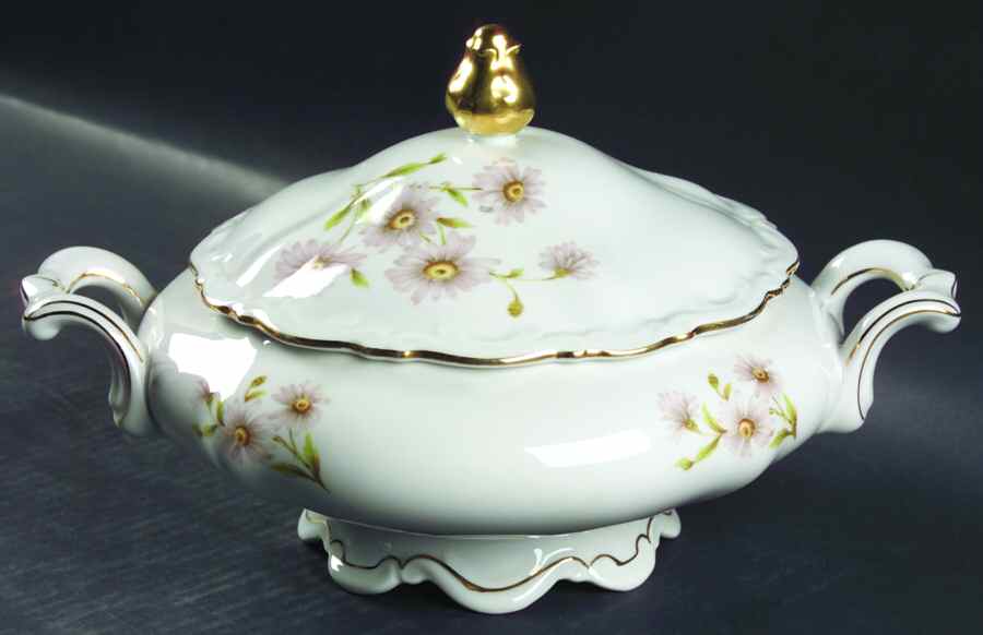 Daisy Bell Round Covered Vegetable by Mitterteich-1