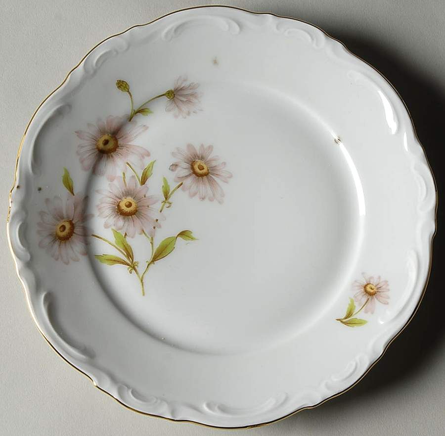 Daisy Bell Bread & Butter Plate by Mitterteich-1