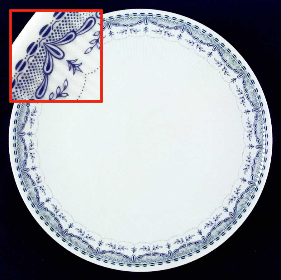 Dresden Blue Dinner Plate by Mitterteich-1