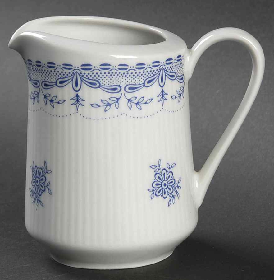 Dresden Blue Creamer by Mitterteich-1