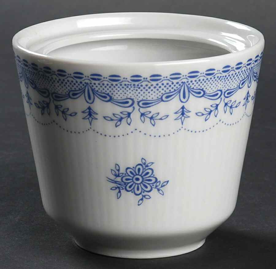 Dresden Blue Sugar Bowl No Lid by Mitterteich-1