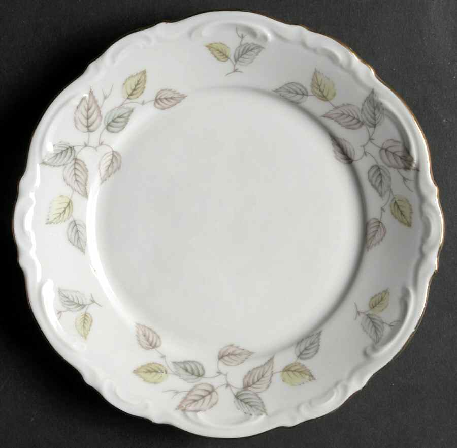 Falling Leaves Bread & Butter Plate by Mitterteich-1