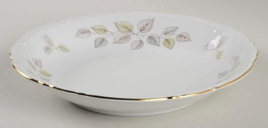 Falling Leaves Coupe Soup Bowl by Mitterteich-1