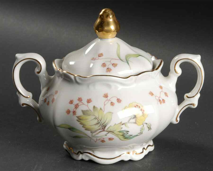 Flandre Sugar Bowl & Lid by Mitterteich-1