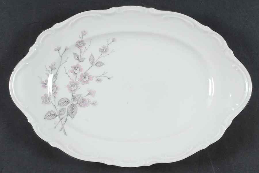 Fragrance 12" Oval Serving Platter by Mitterteich-1