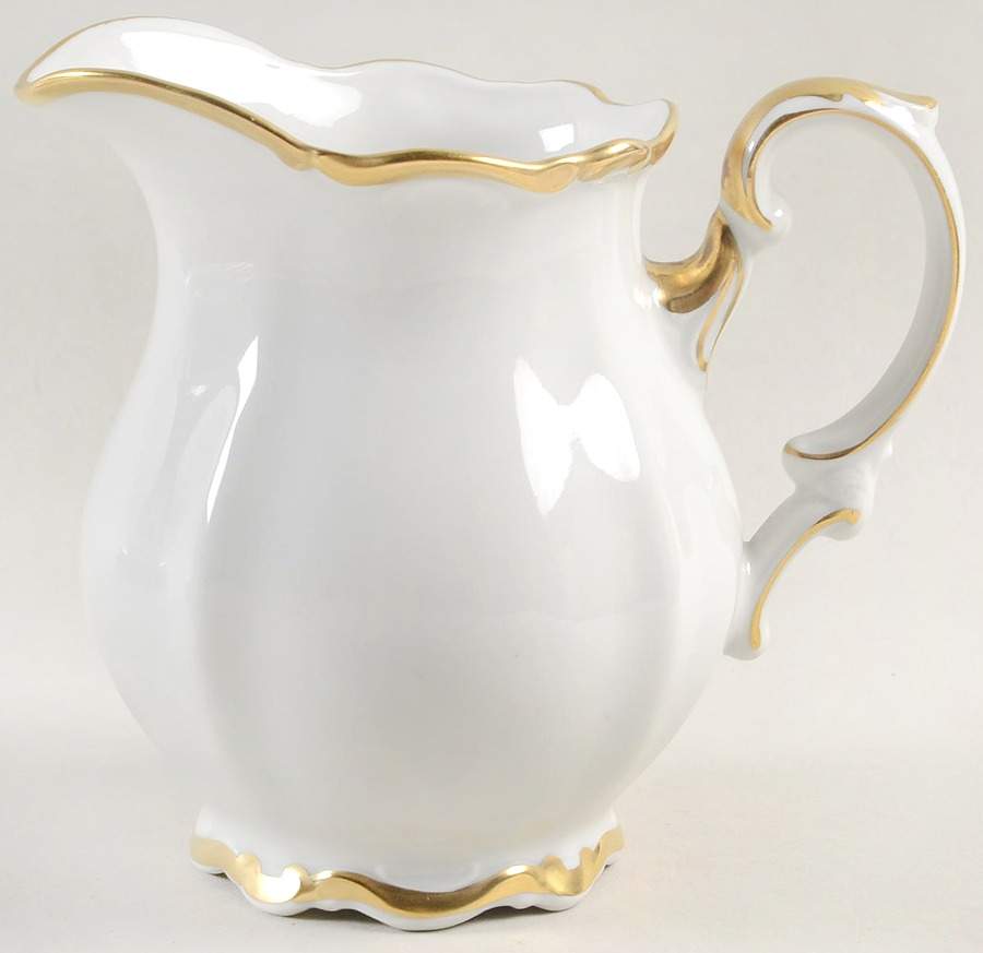 Golden Lark Creamer by Mitterteich-1