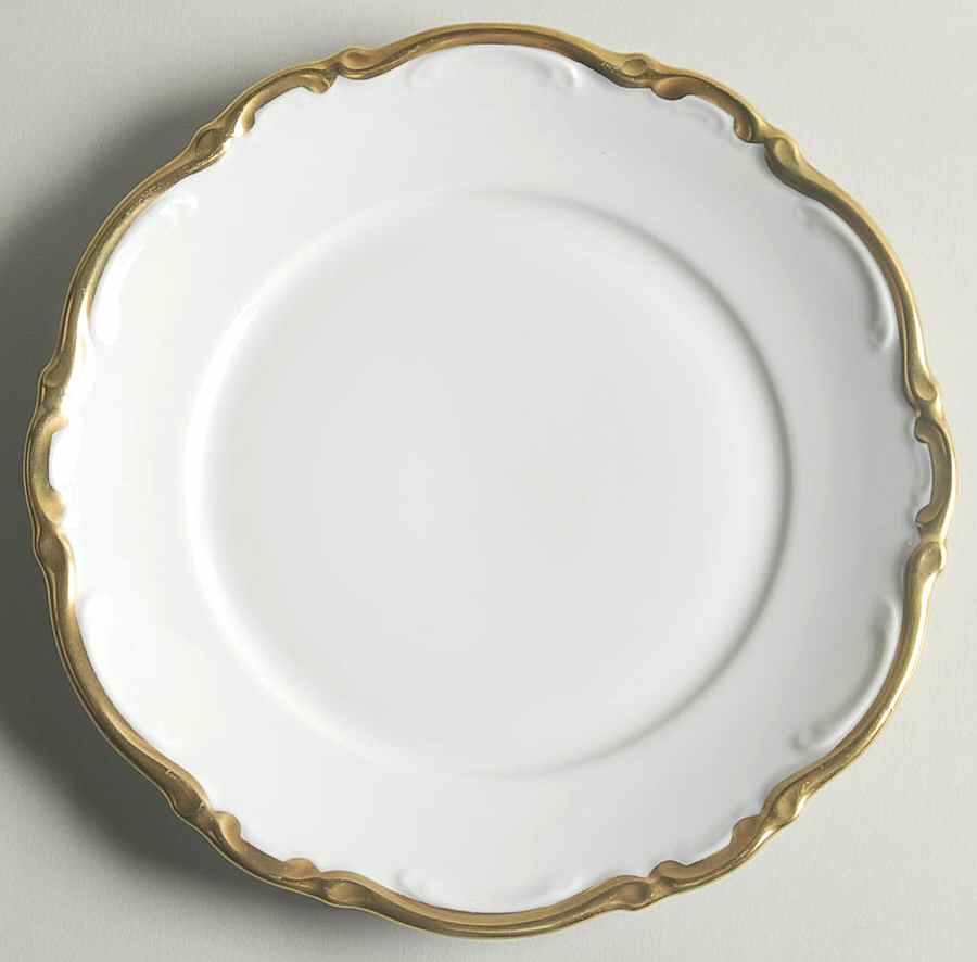 Golden Lark Bread & Butter Plate by Mitterteich-1