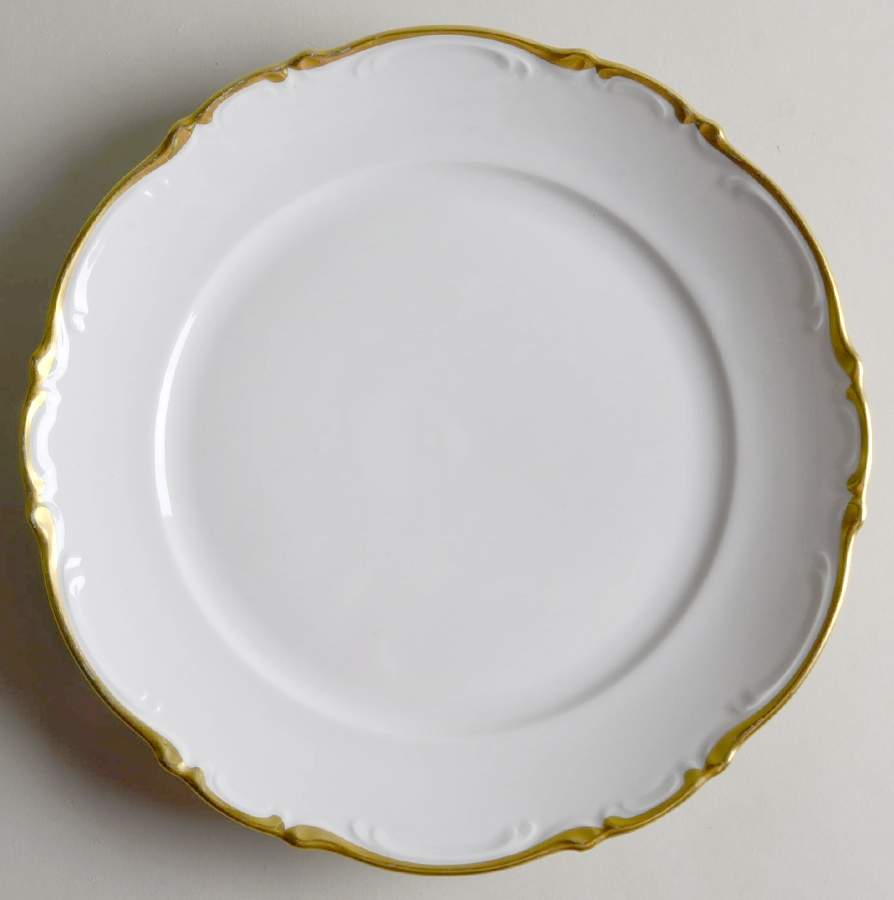 Golden Lark Dinner Plate by Mitterteich-1