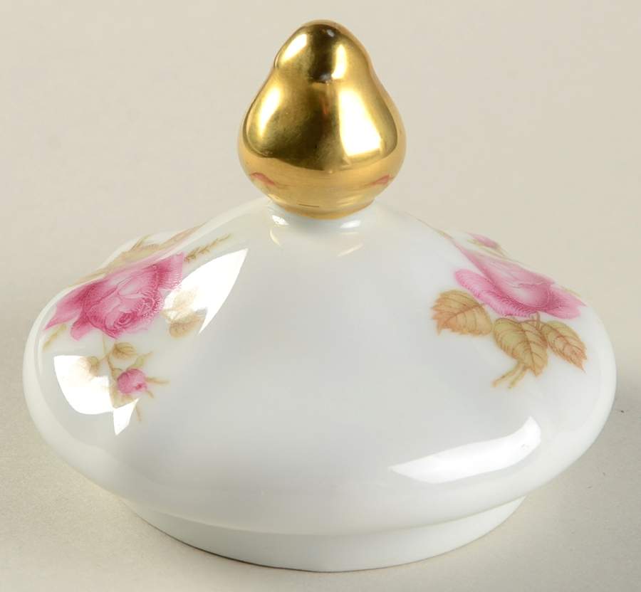 June Rose Lid for Sugar Bowl by Mitterteich-1