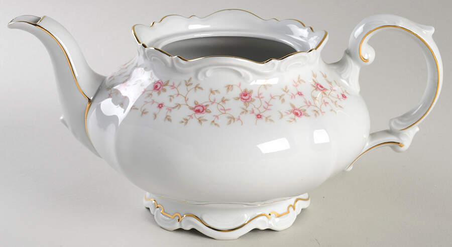 Lady Claire Teapot No Lid by Mitterteich-1
