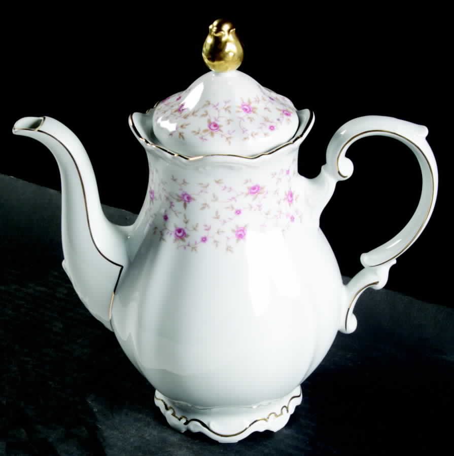 Lady Claire Coffee Pot & Lid by Mitterteich-1