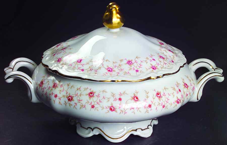 Lady Claire Round Covered Vegetable by Mitterteich-1