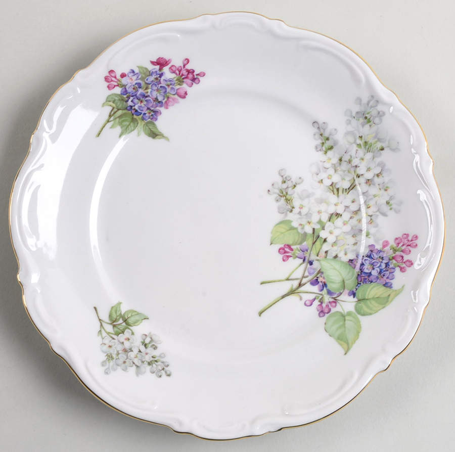 Lilac Salad Plate by Mitterteich-1