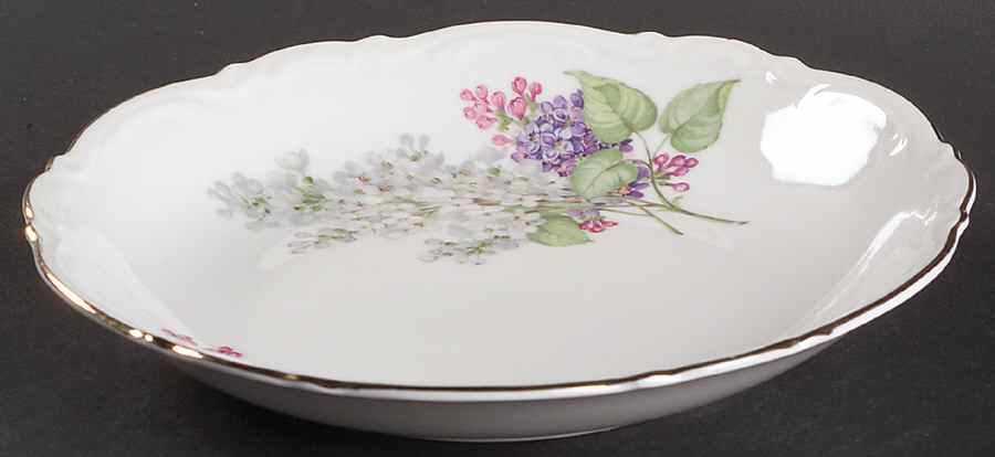 Lilac Coupe Soup Bowl by Mitterteich-1