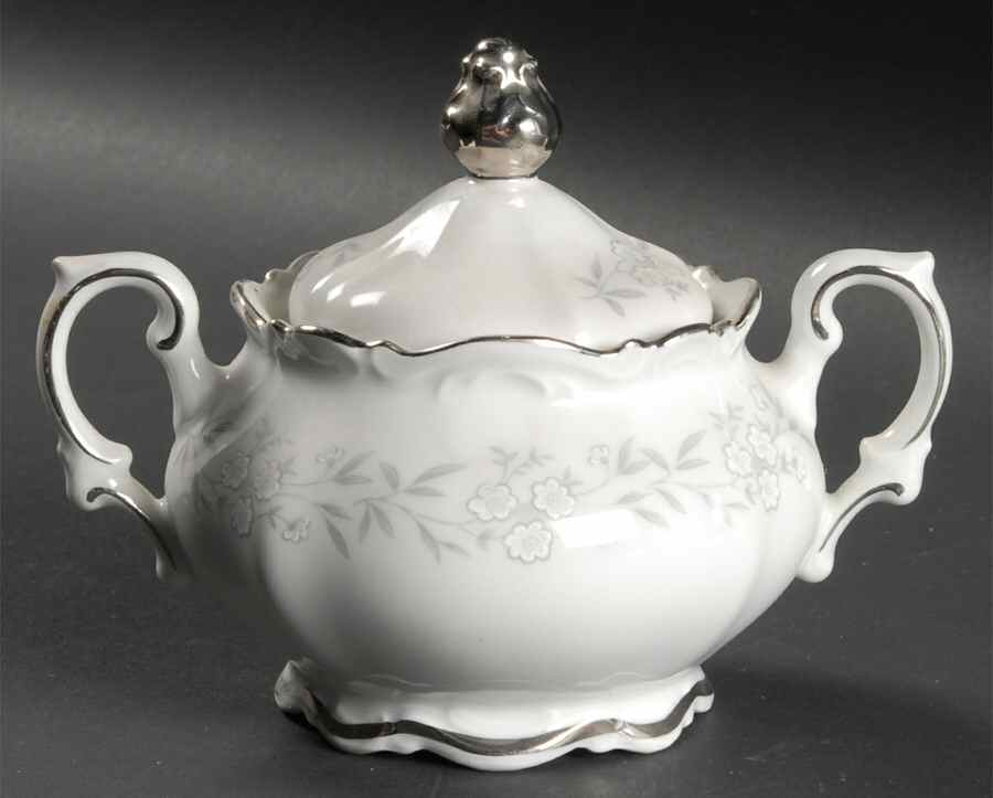 Lynn Royale Sugar Bowl & Lid by Mitterteich-1