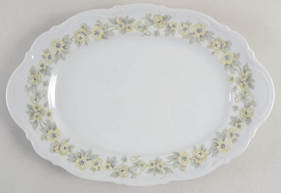 Mari 15" Oval Serving Platter by Mitterteich-1