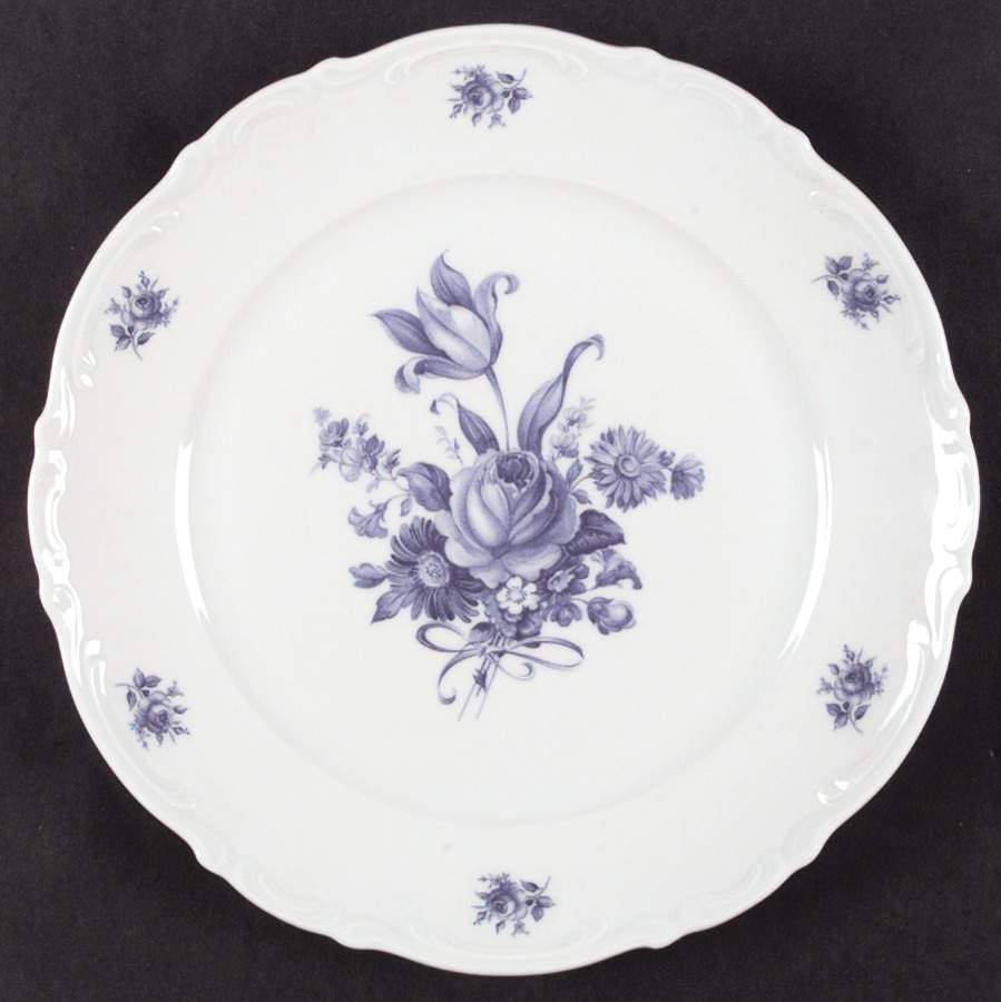 Meissen Blue Dinner Plate by Mitterteich-1