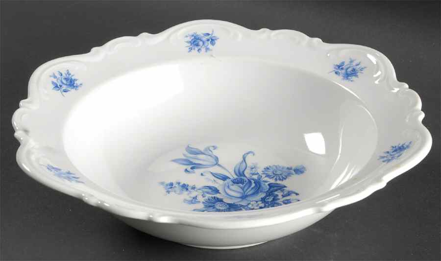 Meissen Blue 9" Round Vegetable Bowl by Mitterteich-1