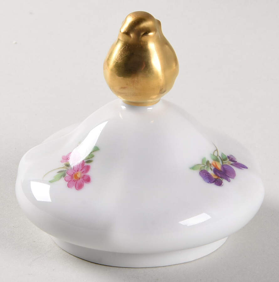 Meissen Floral Lid for Coffee Pot by Mitterteich-1