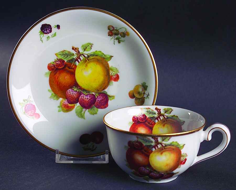 MIT25 Flat Cup & Saucer Set by Mitterteich-1